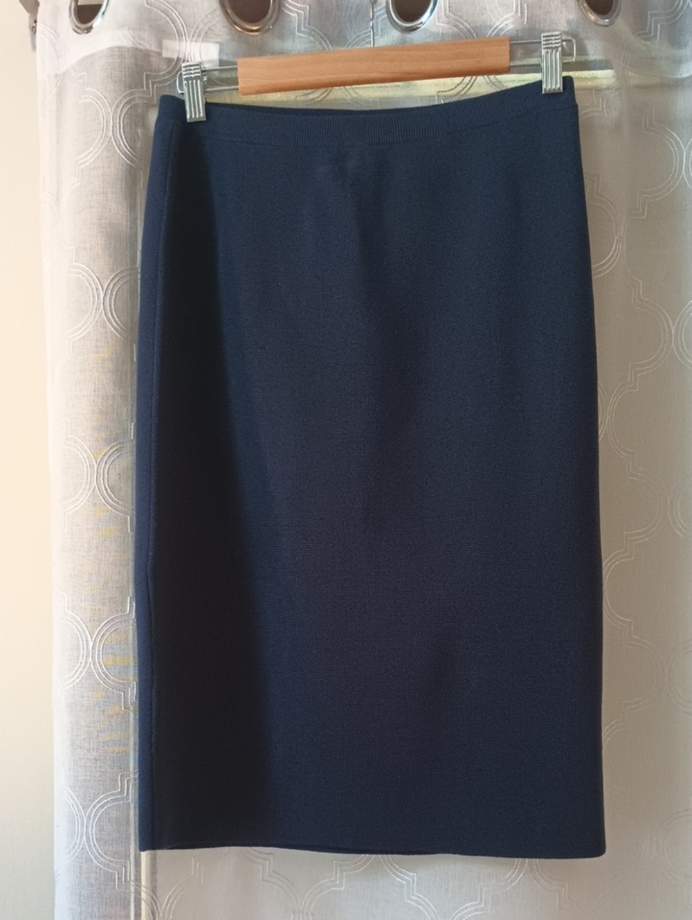 Eileen Fisher Navy Pencil Skirt